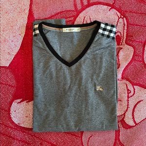 Burberry Grey Long-sleeve - L
